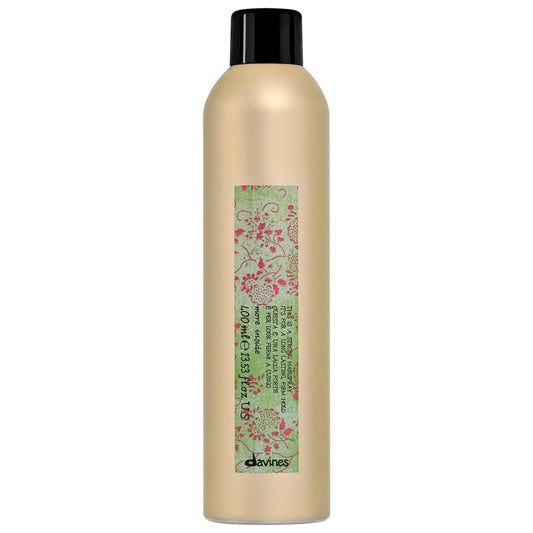 Davines This Is a Strong Hairspray 400 mL bottle, gold-tan can with black cap, Davines on Tampa Home & Garden Store
