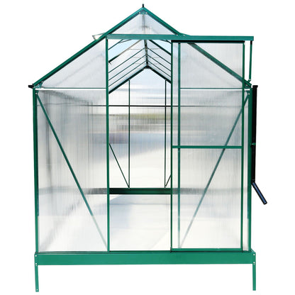 Heavy Duty Polycarbonate Greenhouse Kit and Door