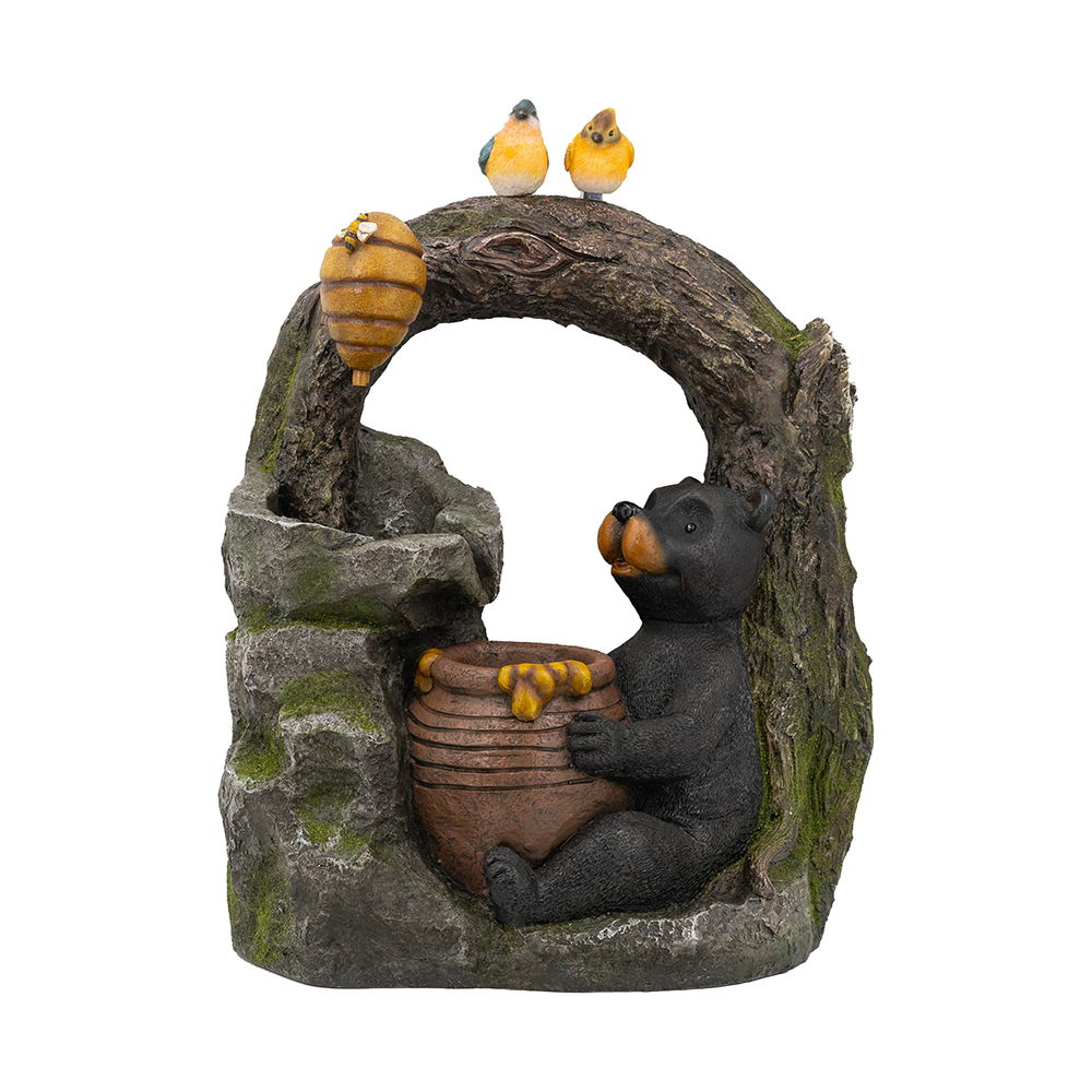 Decorative Woodland Two Tier Fountain for Outdoor