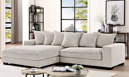 Luxe Oversized 2 Piece Sectional Sofa for Living