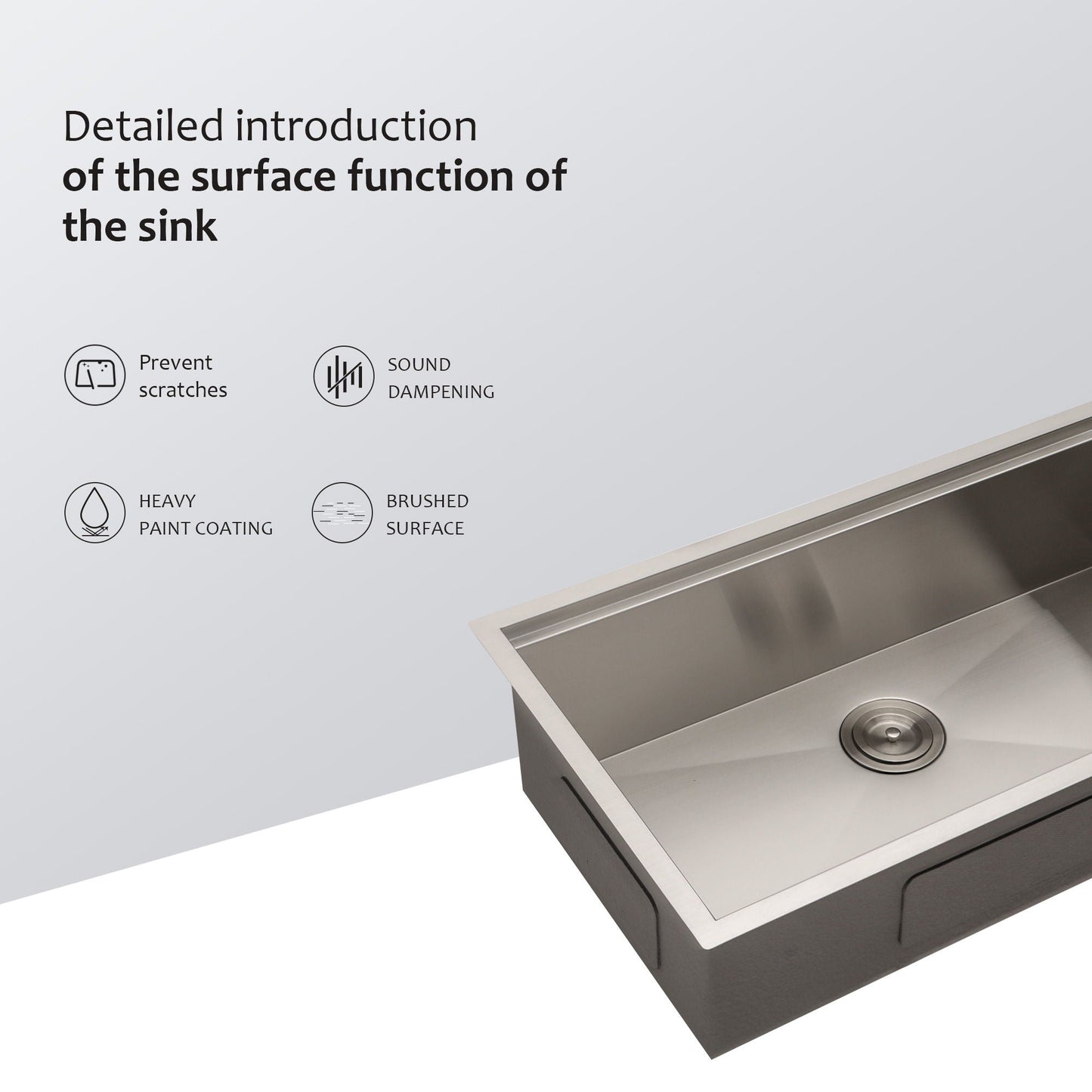 30 Inch Undermount and Ledge Stainless Steel Sink