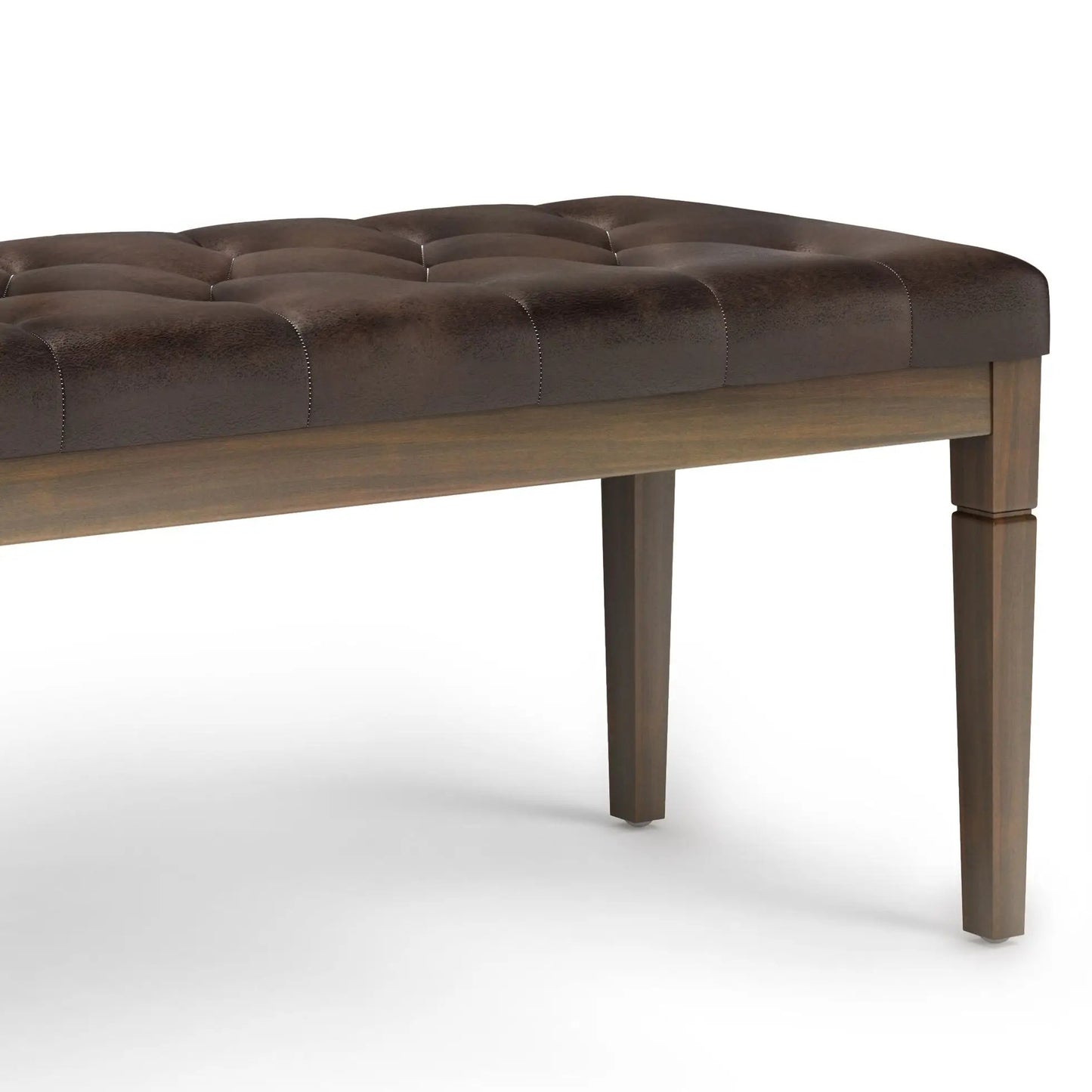 Waverly Upholstered Tufted Ottoman Bench