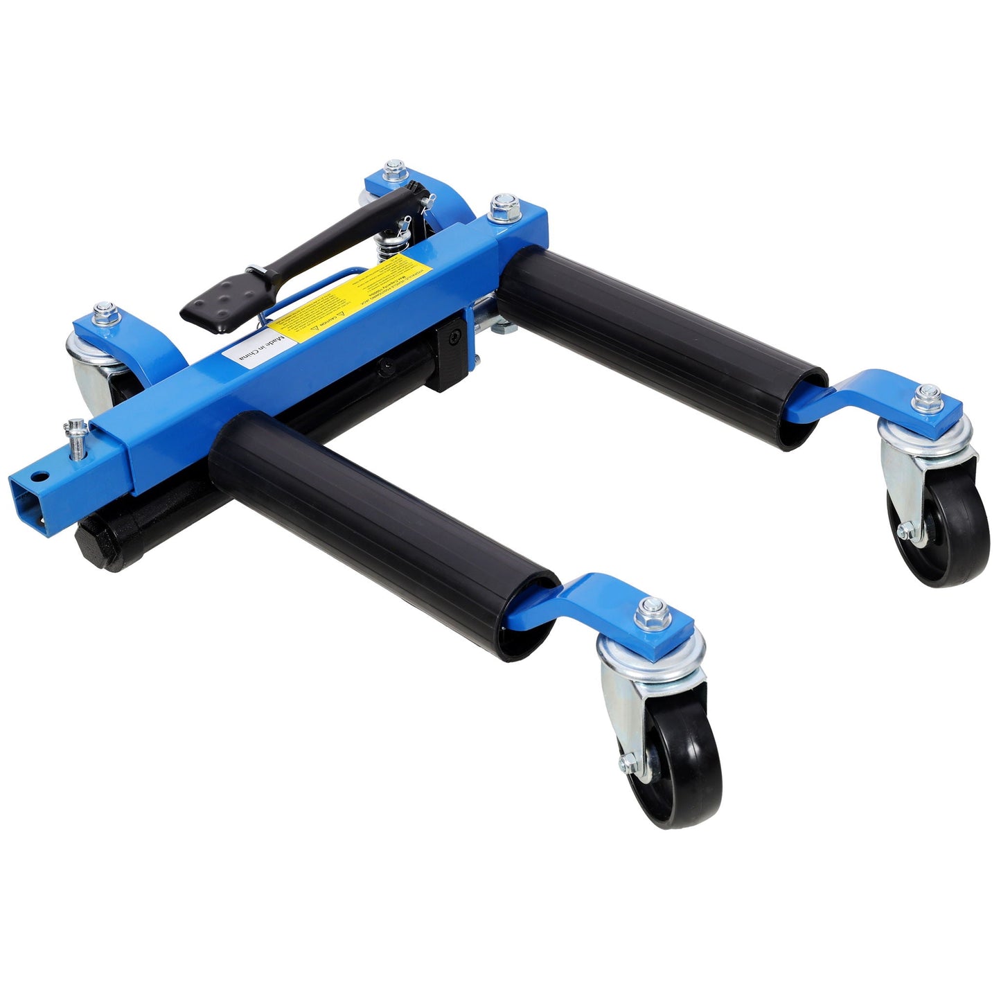 Hydraulic car wheel dolly set of 2 blue frames with black rollers 1500 lb capacity HouseOfZazla on Tampa Home & Garden Store