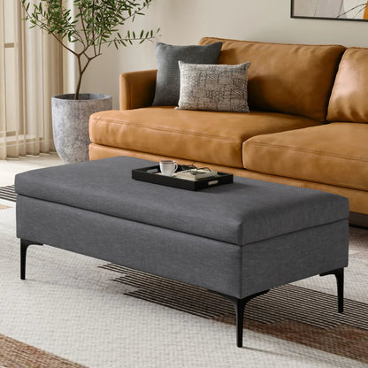 Rebecca Coffee Table Storage Ottoman Lift Lid