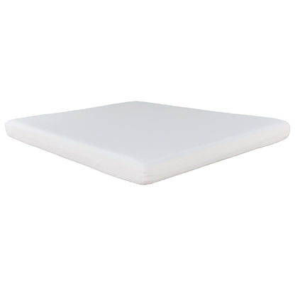 6 In Firm Gel Memory Foam Mattress In Pure White