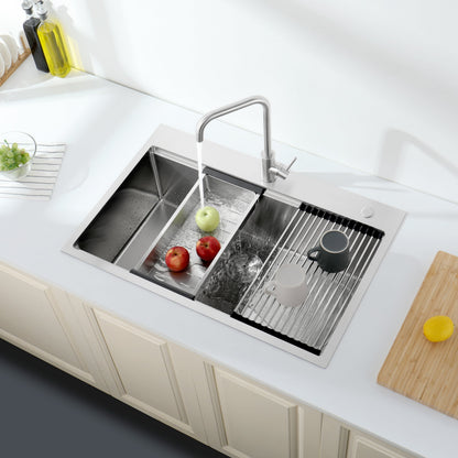 Stainless Steel Kitchen Sink For Overmount