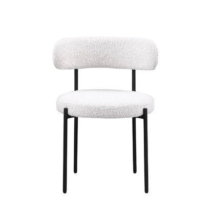 Upholstered Kitchen Chairs Set of Two for Dining
