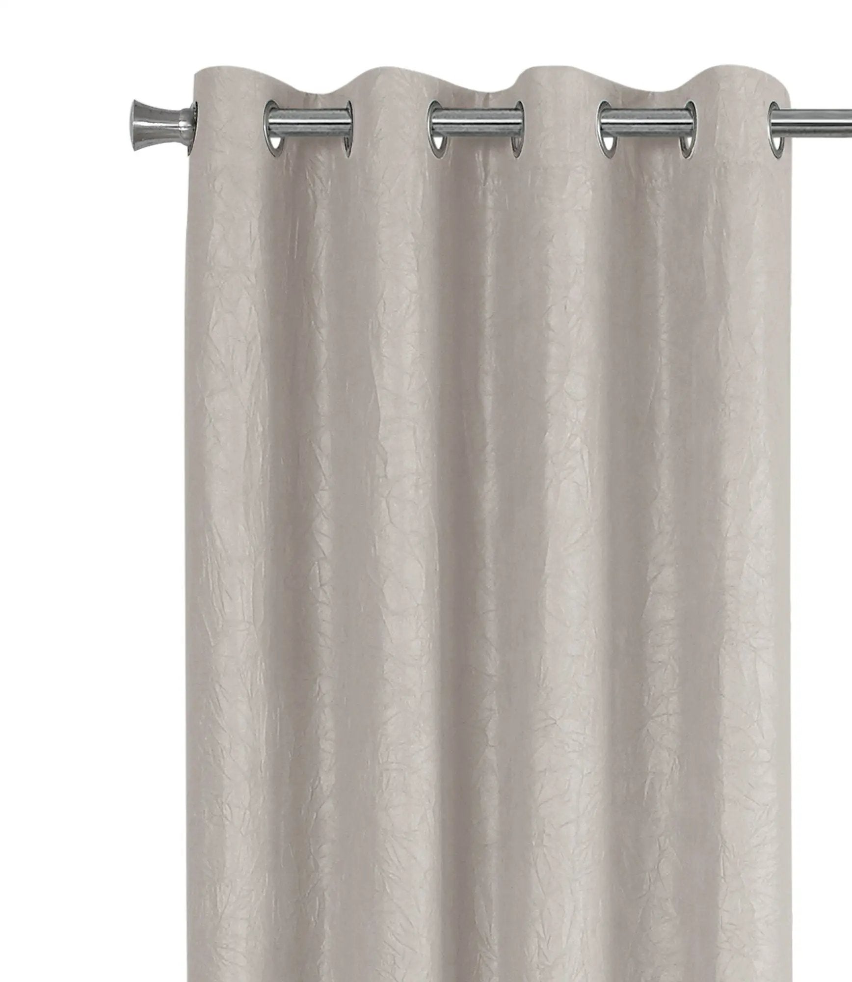 2-piece curtain panel set with grommets, beige room-darkening drapes by Unique Piece Furniture on Tampa Home & Garden Store