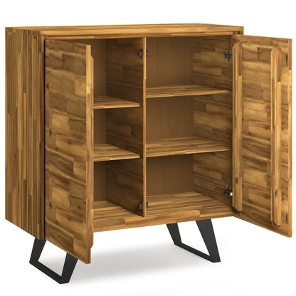 Lowry Medium Handcrafted Storage Cabinet by HouseOfZazla wooden open shelves unit on Tampa Home & Garden Store