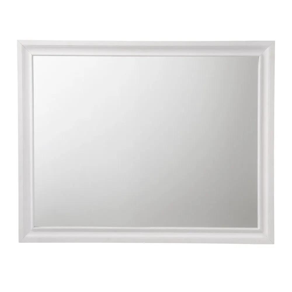 Naima Mirror Minimalist Wood Frame for Space