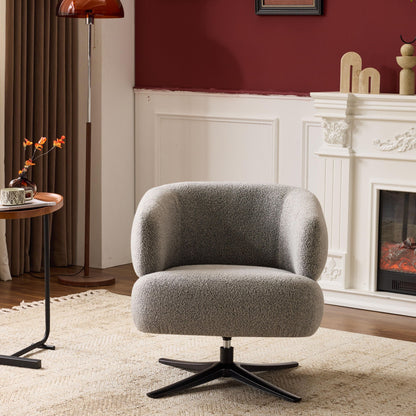 Cozy Cuddle Swivel Chair and Breathable Fabric