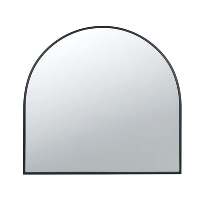Arched Wall Mirror With Metal Frame Living Room