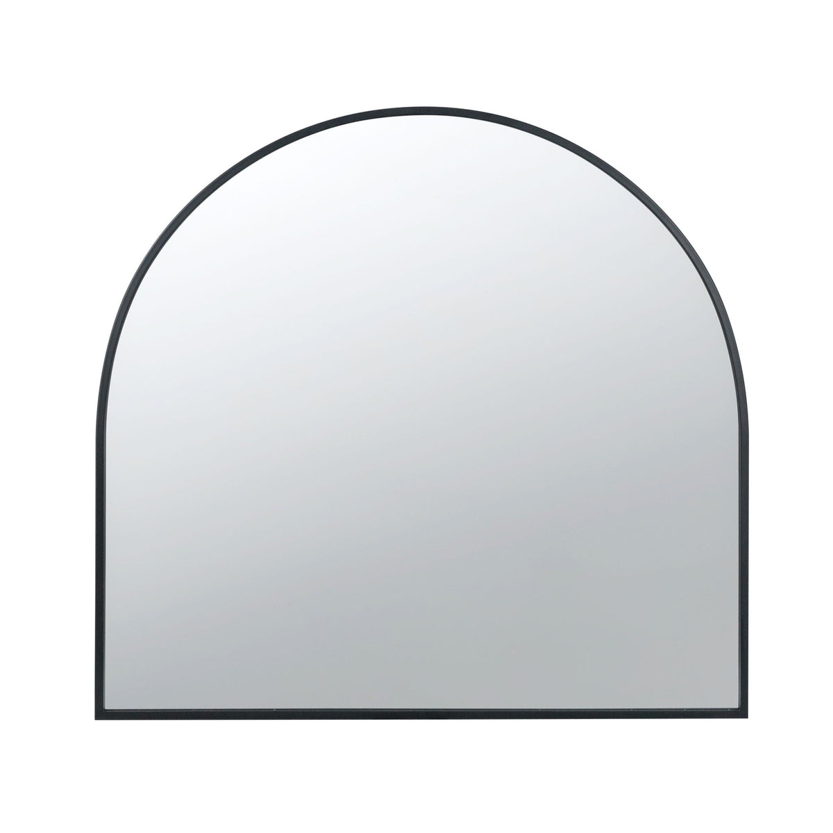 Arched Mirror With Metal Frame in black finish by HouseOfZazla on Tampa Home & Garden Store