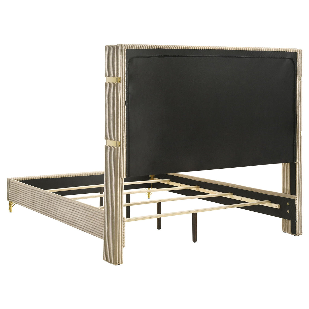 Malcolm Timeless Wingback Upholstered Bed