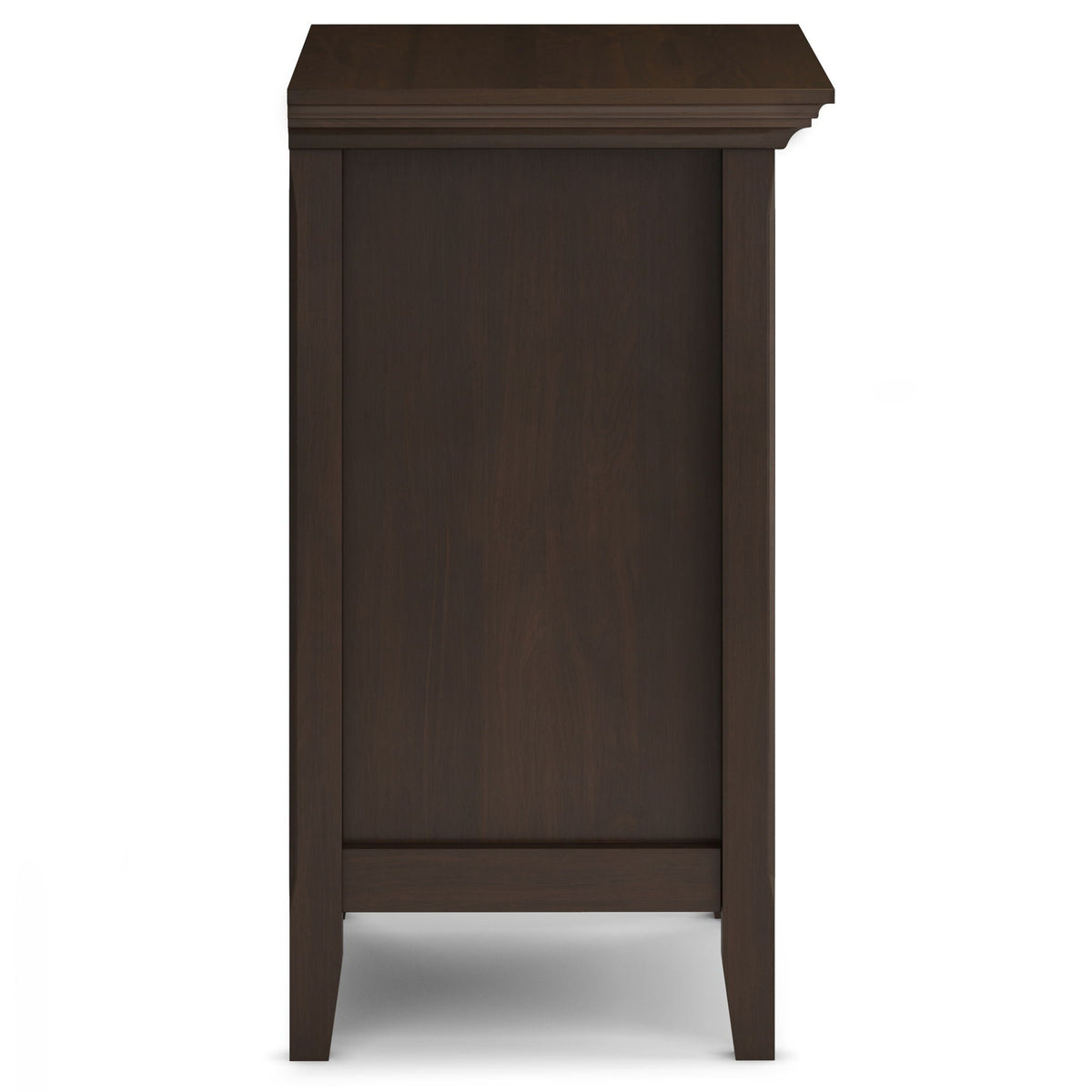 Handcrafted bedside table with storage in dark brown wood by HouseOfZazla, accent nightstand on Tampa Home & Garden Store