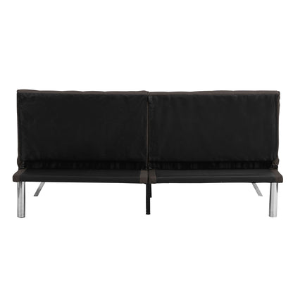 Modern Futon Sofa Bed and Convertible Guest Seat