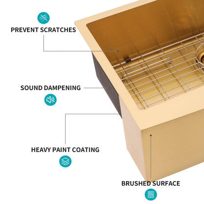 Farmhouse Apron Front Stainless Steel Sink