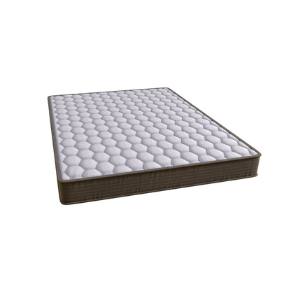 Mattress HouseOfZazla 6-inch soft-medium pocket spring, twin size with lavender quilted top on Tampa Home & Garden Store