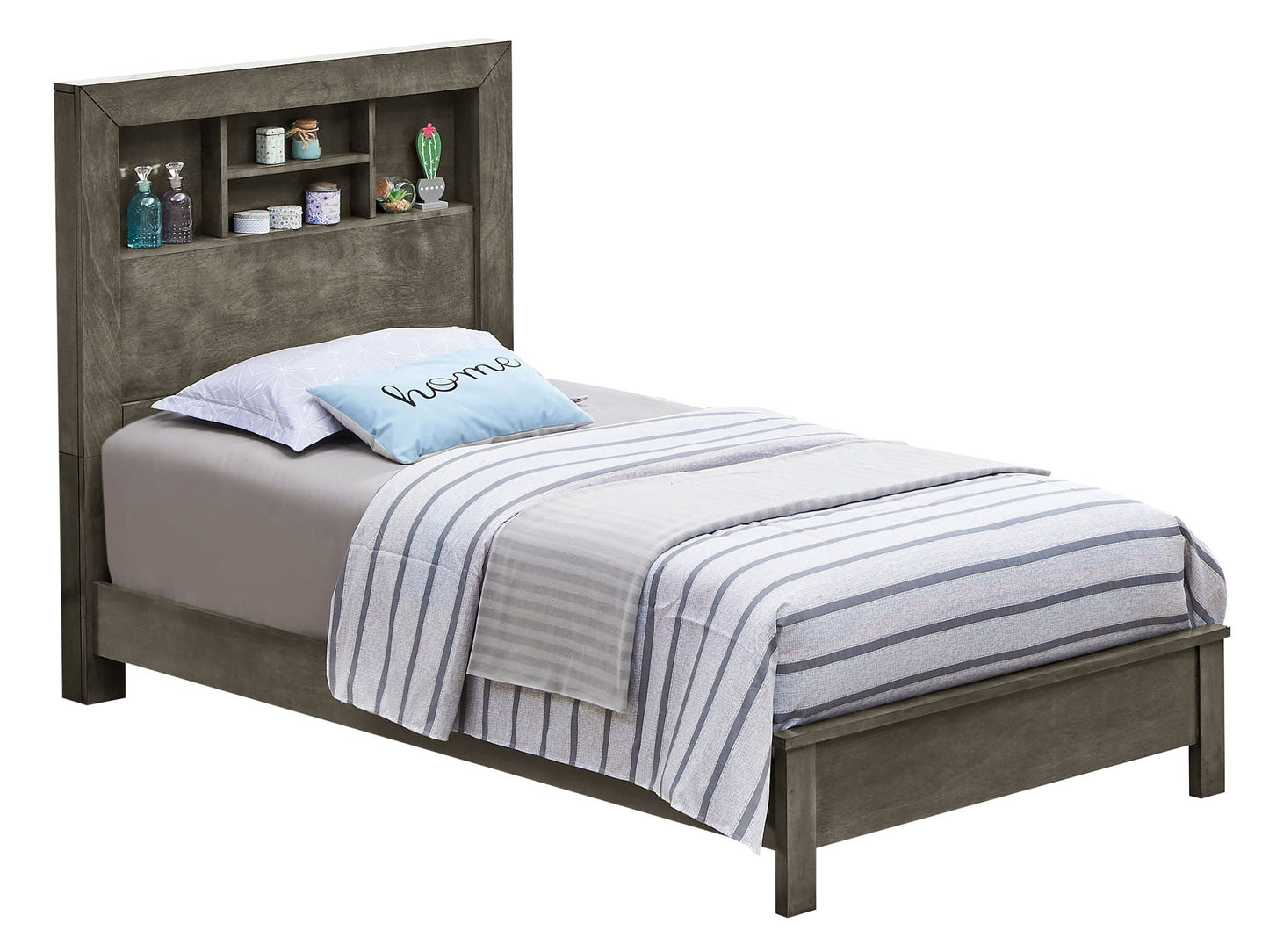 Stylish and Transitional Wooden Bed Frame