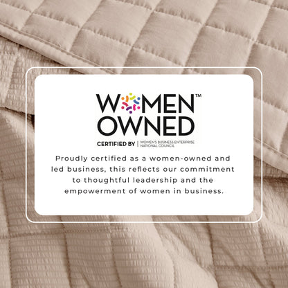 Soft Seersucker Quilt Set a Breathable Feel