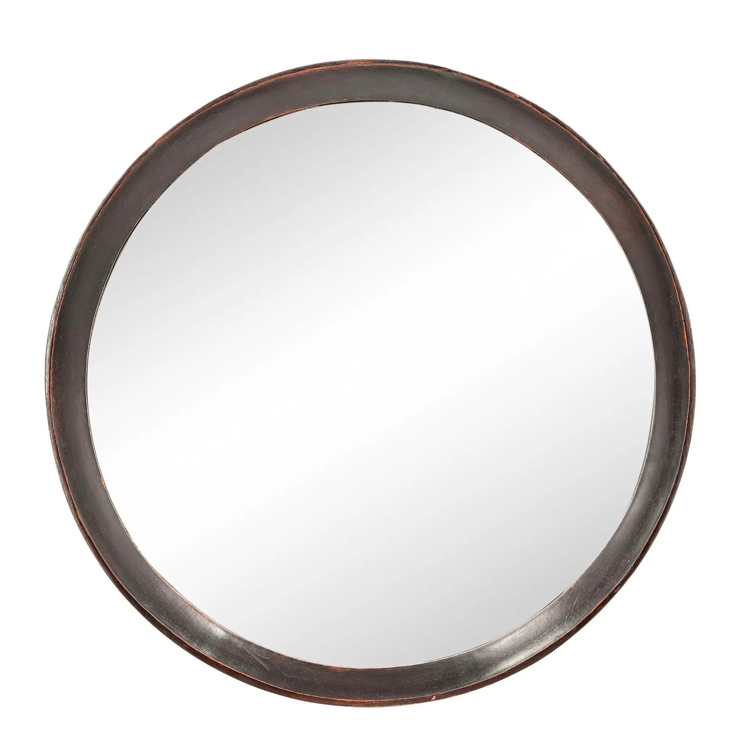 Transitional Decor Mirror with Frame for Bathroom