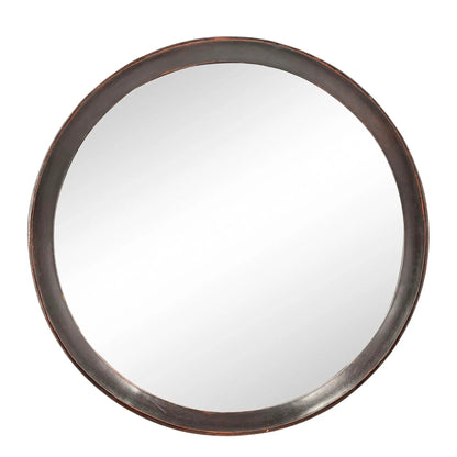 Transitional Decor Mirror with Frame for Bathroom
