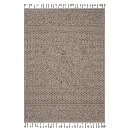 Guros Medallion Indoor and Outdoor Area Rug