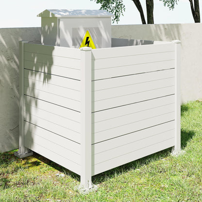 All Weather Vinyl Ac Fence Cover And Screen