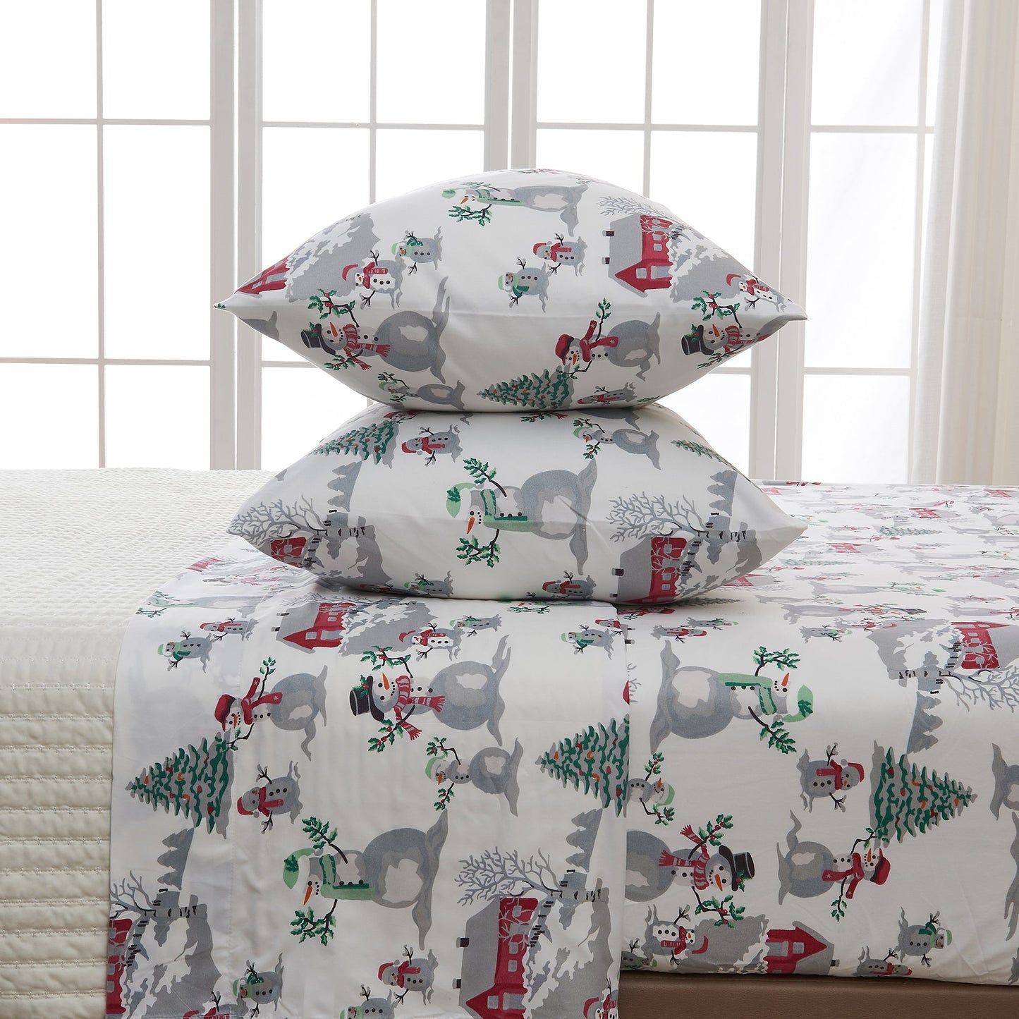 Lodge Printed Sheet Set and the Rustic Print