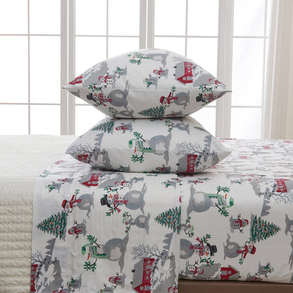Lodge Printed Sheet Set and the Rustic Print