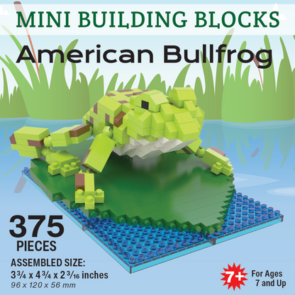 Minibloques de construcción - Rana toro americana