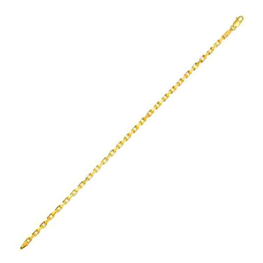 14k yellow gold French cable link chain necklace, 2.50 mm, by Bids.com on Tampa Home & Garden Store
