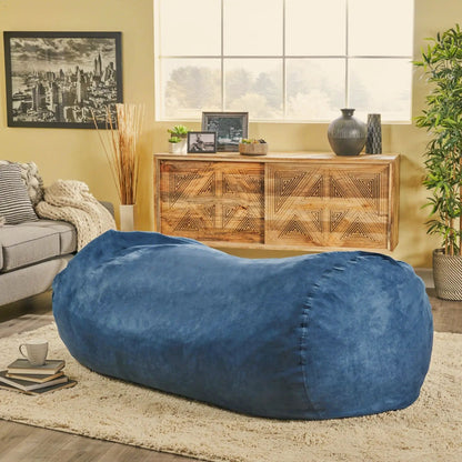 Marlin 6.5 Foot Bean Bag With Suede Cover
