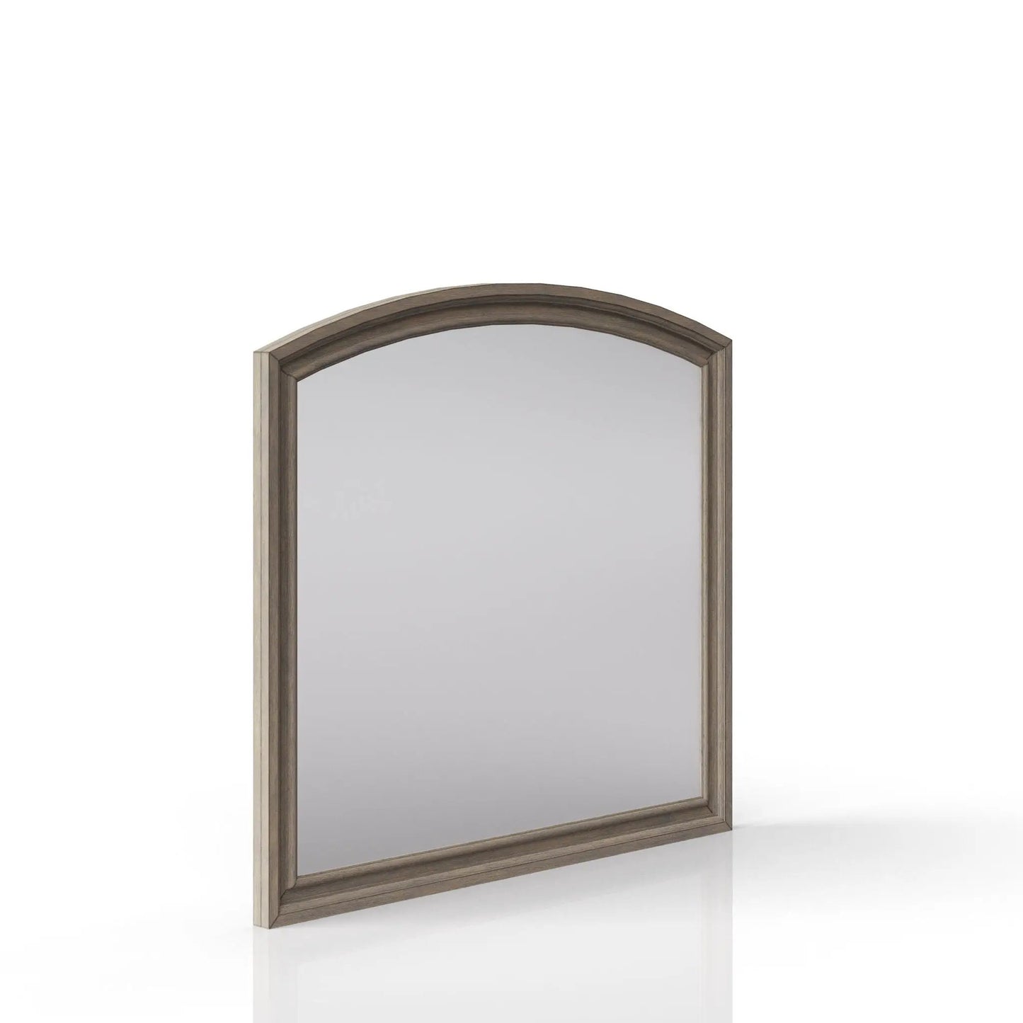 Mirror Antique Gray with arched wood frame by Unique Piece Furniture on Tampa Home & Garden Store