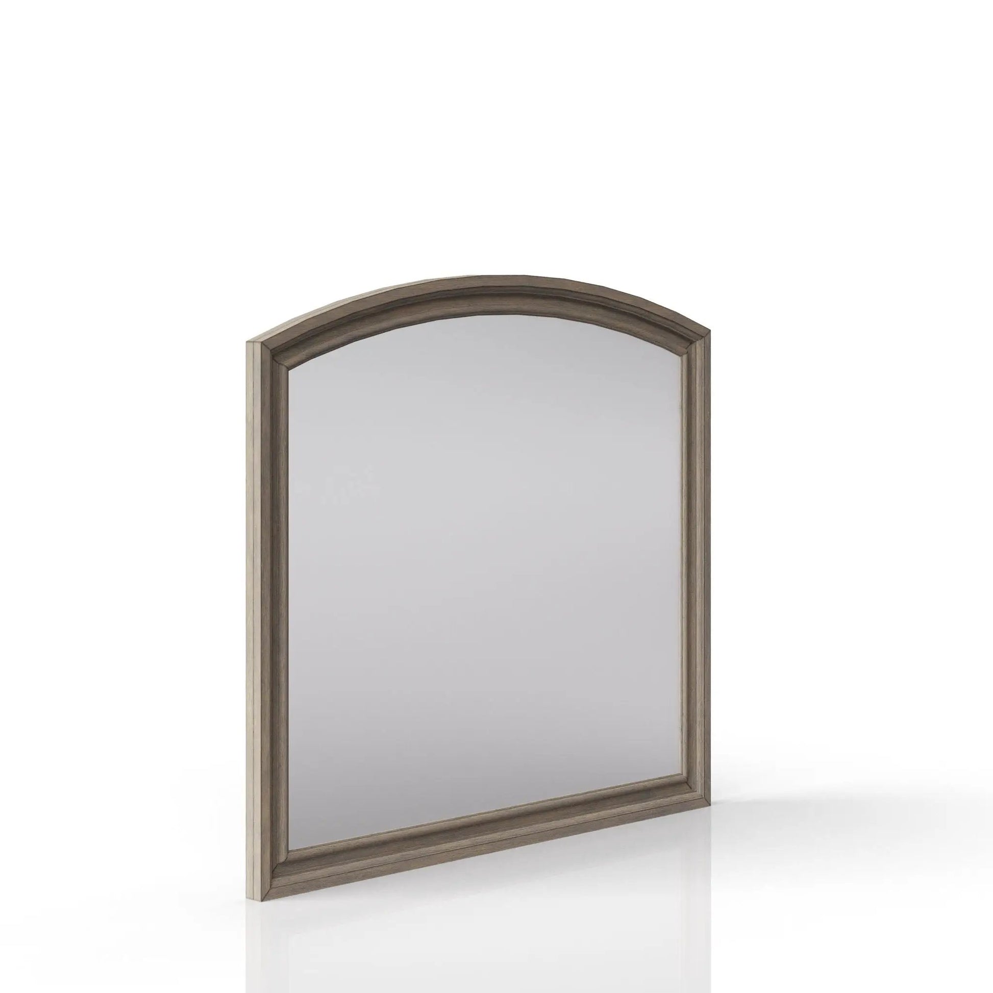 Mirror Antique Gray with arched wood frame by Unique Piece Furniture on Tampa Home & Garden Store