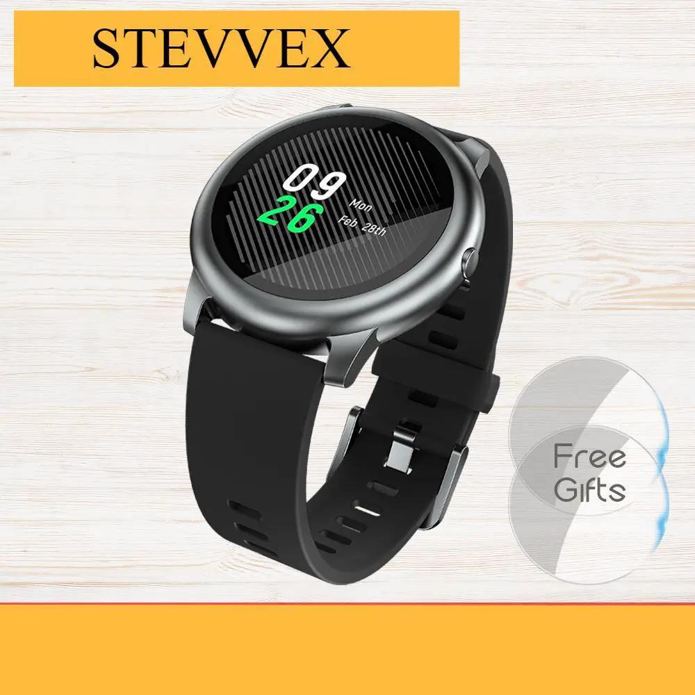 Stevvex Solar Smart Watch with Heart Rate Monitor