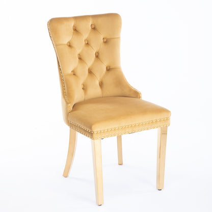 Nikki Modern Tufted Dining Chair Set of 2