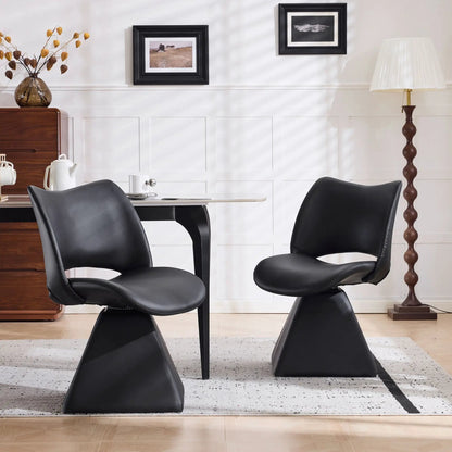 Modern Swivel Dining Chair With High Back