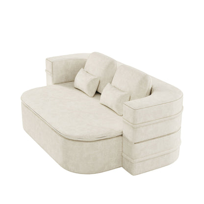 Foldable Sofa Bed with a Multi Functional Blanket