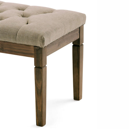 Waverly Upholstered Tufted Ottoman Bench