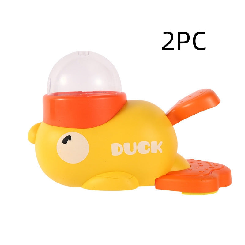 Dog Puzzle Feeder 2-piece cartoon duck, yellow body and orange cap anti-slip base by Sell My Stuff on Tampa Home & Garden Store