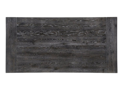 Bernard Weathered Dining Table with Trestle Base