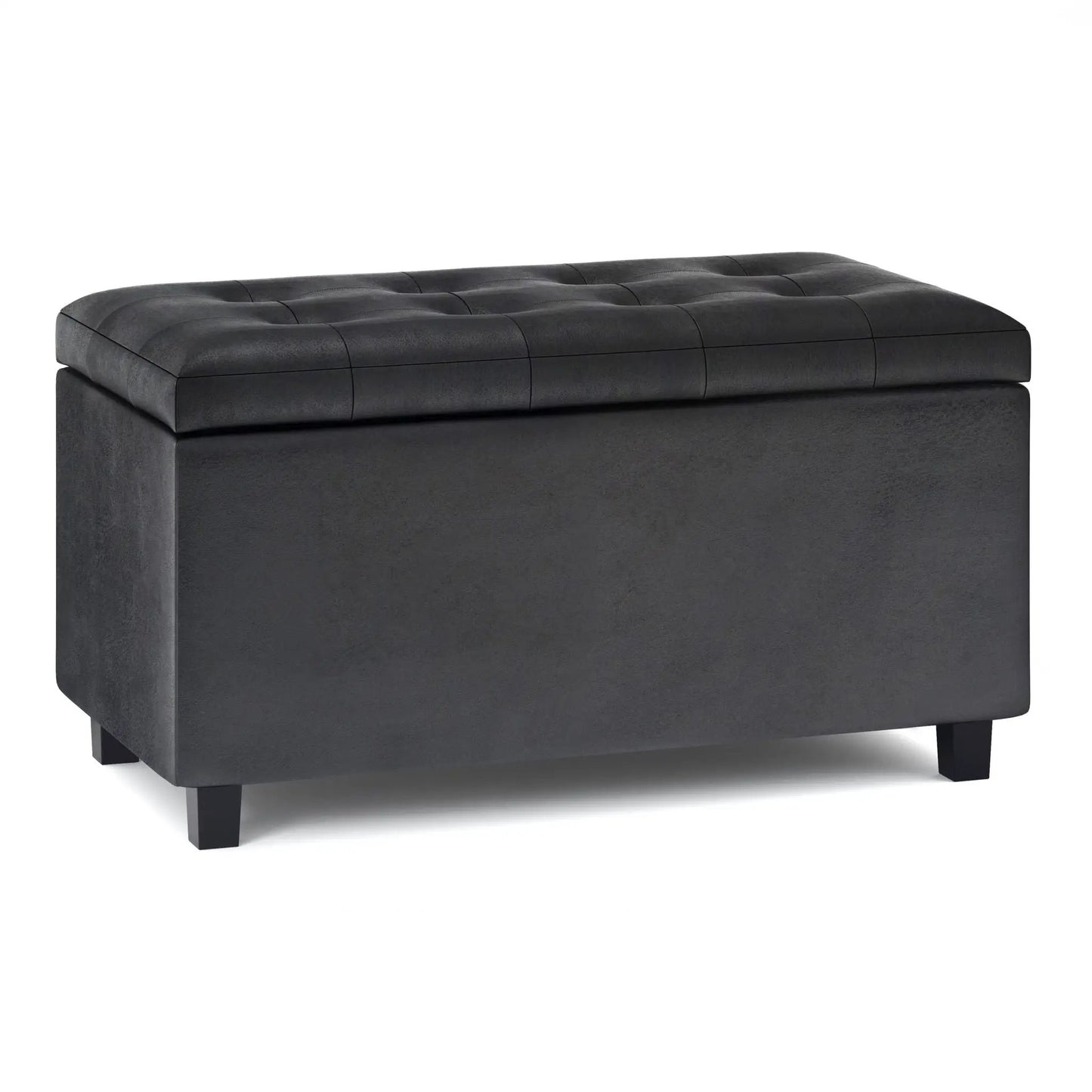 Cosmopolitan Upholstered Storage Ottoman Bench