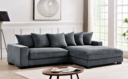 Luxe Oversized 2 Piece Sectional Sofa for Living