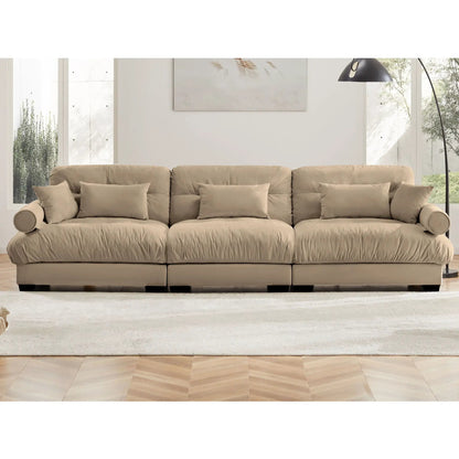 Modern Oversize Sofa With Cloud Like Comfort