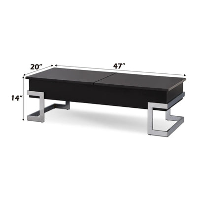 Calmam High Gloss Coffee Table With Lift Top