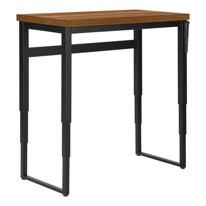 Computer Desk standing adjustable laptop wood top black metal frame Unique Piece Furniture on Tampa Home & Garden Store
