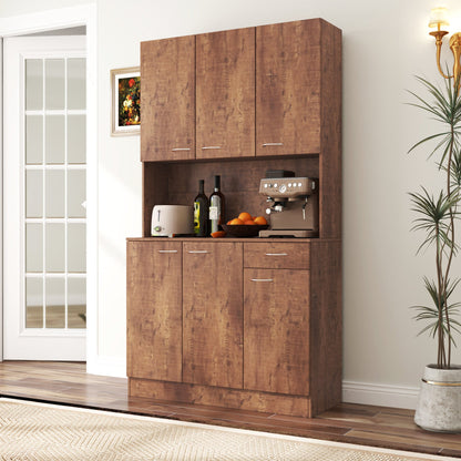 Tall Storage Wardrobe and Kitchen Cabinet