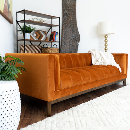 Melissa Luxurious Mid Century Modern Sofa