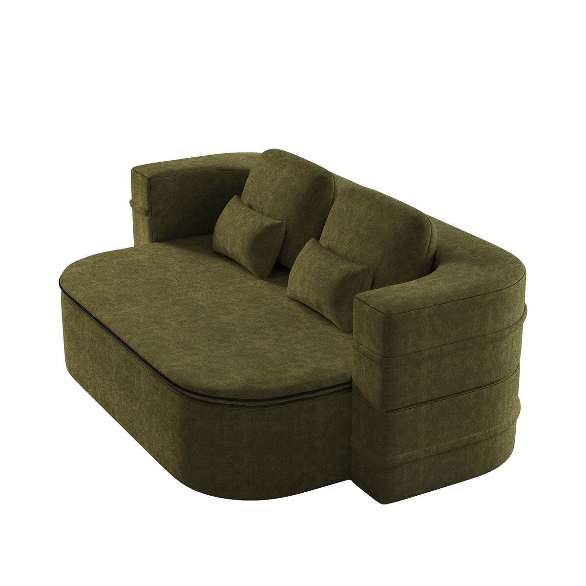 Foldable Sofa Bed with a Multi Functional Blanket